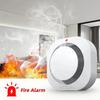 Independent Smoke Detector Sensor Fire Alarm System For Home Office Security Smoke Alarm Fire Protection Battery Powered