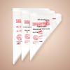 Disposable Cream Piping Bags - 100 Pieces, Small To Large Sizes for Cake Icing and Baking Tools
