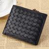Sheepskin Woven Wallet Daiga Wallets High-end Soft-faced Leather Hand Change Clip Oem