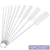 10Pcs/Set Long Straw Cleaning Brush Nylon Cleaning Bottle Brush Cleaning Brushes Tube Kit Tool