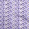 Cotton Flex Medium Blue Fabric Floral Sewing Material Print Fabric By The Yard 40 Inch