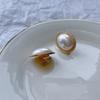 No Piercing Large Imitation Pearl Earclips Women's Luxury Earrings