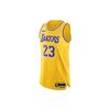 NBA Lakers Icon Edition 22/23 Dri-Fit ADV Authentic Jersey Amarillo Yellow Men Streetwear DM6028-731