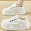 Fashion 2025 Summer New Korean Version White Shoes for Students Height Increasing Breathable Sneakers Women Shoes Zapatillas De Mujer