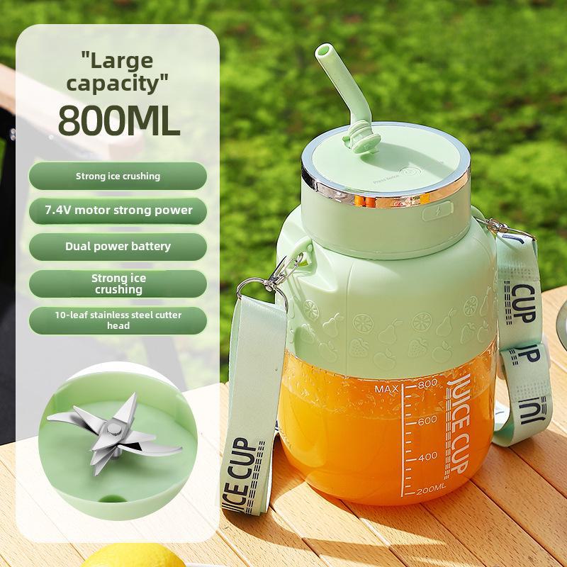 Portable Rechargeable Mini Juicer Cup - Household Multi-Function Wireless Blender