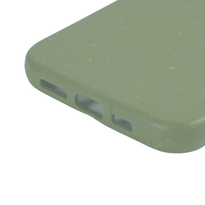 Coque biodégradable - iPhone 13 - Vert militaire - Écologique