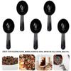 Мерная ложка-чайная ложка 15 мл Черная ложка для сухого молока Мини-ложка для кофе Дом
