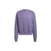 Adidas Originals Trefoil Sports Crew Neck Sweatshirt Unisex Tops Purple HI6016