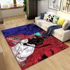 3D Chainsaw Man Anime Denji Cartoon Area Rug,Carpet Rug for Living Room Bedroom Sofa Doormat Decoration, Kids Non-slip Floor Mat