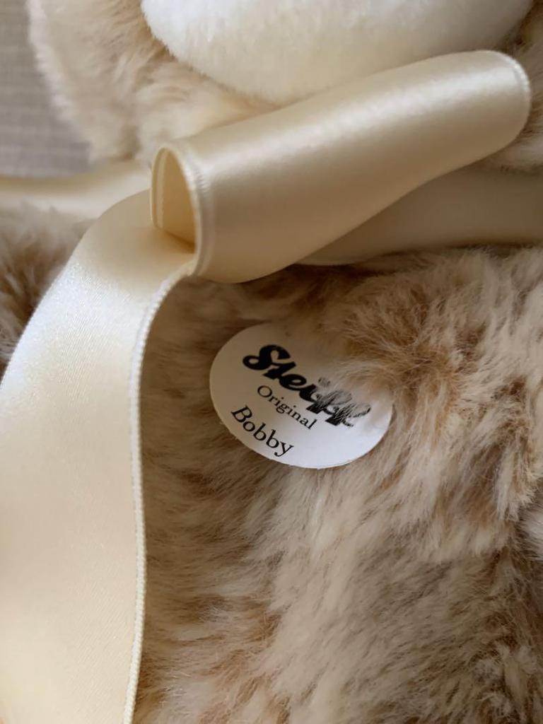 [USED] Steiff Bobbi Brown Chipped Teddy Bear, 40cm