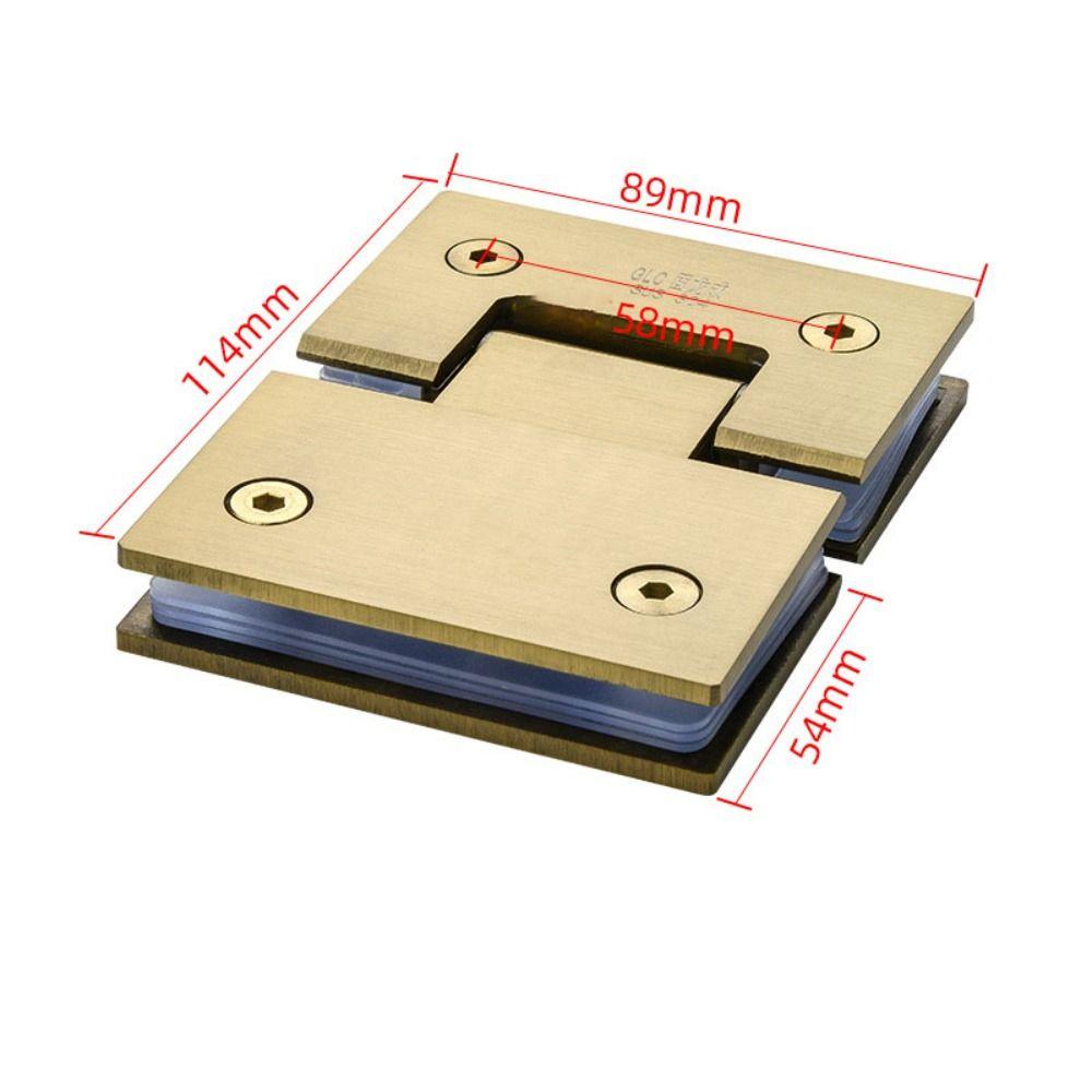 90°/135°/180° Зажим-кронштейн для стеклянной двери Фурнитура для двери из нержавеющей стали Петли для двери ванной комнаты Ванная комната