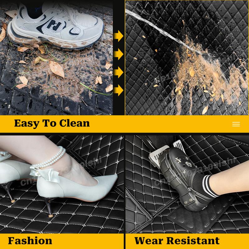 Car Floor Mats For JAECOO J7 2024 2025 Automobile Carpet Cover Interior Details Accessories Protective Pad Parts