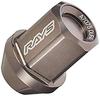 RAYS Duralumin Lock Nut Set for L32 M12 X Gunmetallic 74020001109GM & 5H, 1.25, Anodized,
