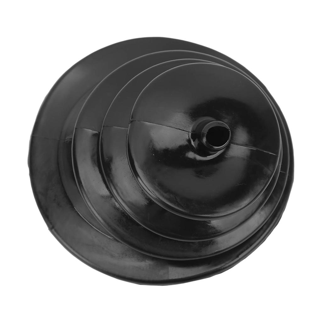 5.25in Round Shifter Boot with Chrome Ring 1651 Universal Automotive Body Parts for Car