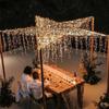 4m Christmas Fairy Lights String Garland Curtain Light Waterproof For Tree Home Garden Wedding Party Outdoor Indoor Decoration