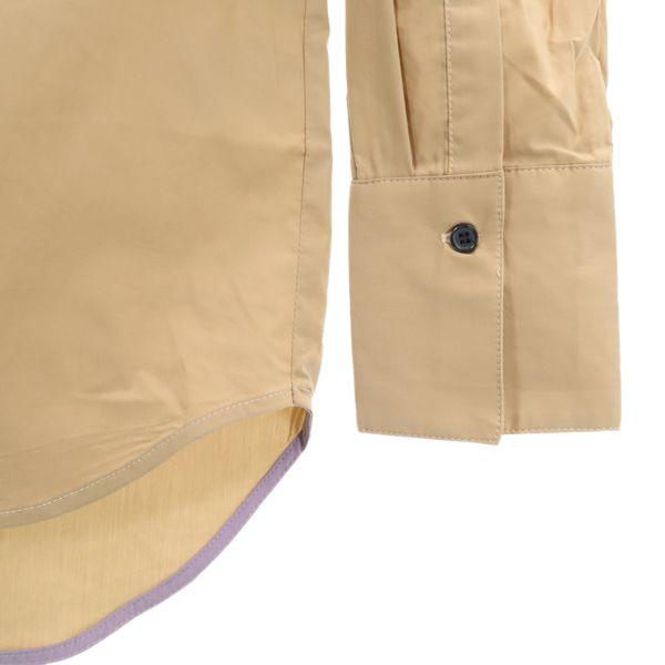 Unused ROSE BUD Long Sleeve One Belt Knit Included Blouse FREE Brown Women Used