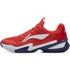 LiNing Secure Pro Lightweight Flexible Stable Cushioning Grip Durable Support Rebound Low Top Tennis Shoes Men Sneakers Red ATAV003-2