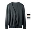 Winter New Cardigan Men Clothing Fashion Button Decor Super Large