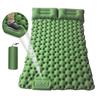 2 Person Camping Mat with Air Pillow Portable Air Mattress Waterproof Backpacking Sleeping Pad