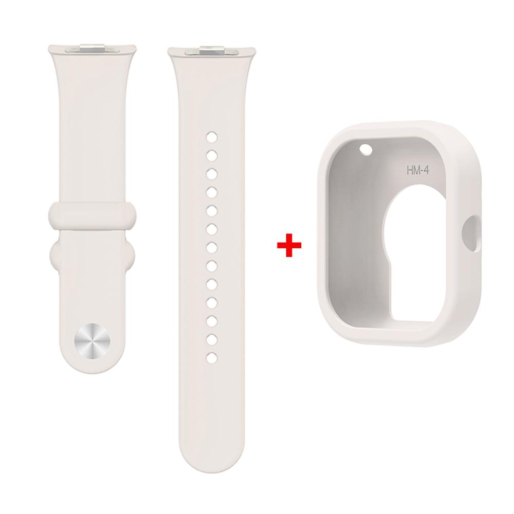 Silicone Strap For Redmi Watch 4/5 Smart Watch Band + Protective Case