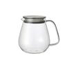 UNITEA One Touch Teapot 720ml Heat Resistant Glass Gift Present 8336