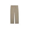 Li Ning CF Pure Color Straight Loose Casual Pants Men Bottoms Khaki AKXSB57-2