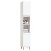 VidaXL Bathroom Cabinet White 30x30x190 Cm Engineered Wood 819788