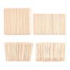 500 Pcs Waxing Sticks Assorted Sizes Wax Applicator Sticks Wood Popsicle Sticks Waxing Tools for Body Legs Face Home Beauty Salon