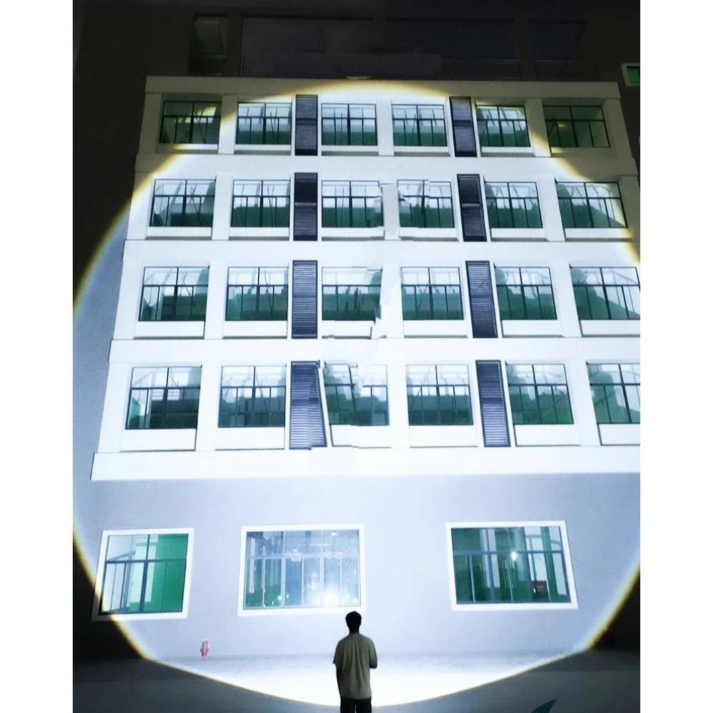 White Laser Flashlight Powerful Light Wicks Ultra Bright Zoom Long Shot LED Rechargeable COB Tail Light Outdoor Power Bank