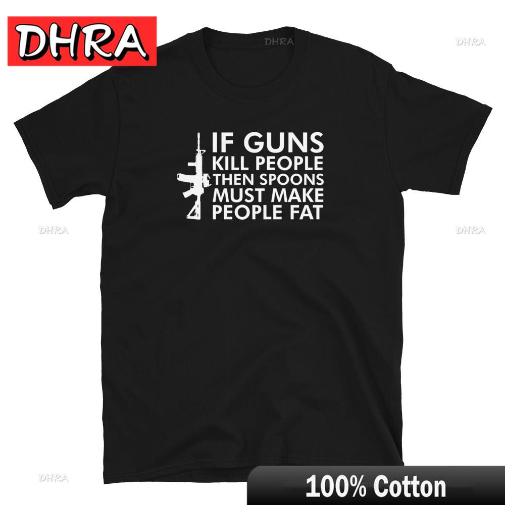 Funny Gun Rights Pro Second Amendment Rights If Guns Kill People T-shirt Chic Streetwear Tee Aesthetic Tshirt Youthful T-shirt