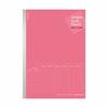 KOKUYO Campus Notebook Study Planner Weekly Ruled A5 Pink No-Y82MW-RP