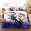 3D Idolmaster SideM Bedding Set Duvet Cover Sheet Printed Bed Set Pillowcase Bed Full Queen King Size Comforter Bedroom