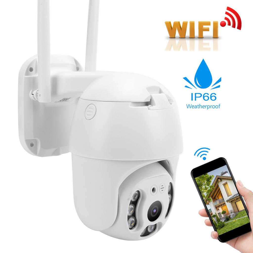 Outdoor IP Camera IP66 CCTV WiFi Remote HD Full Color Day and Night Home Security