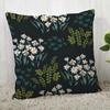 Chamomile Pillowcase Sofa Car Waist  Home Style Flower Landscape Cushion Cover