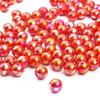 Acrylic ABS Imitation Pearl AB Color Round Beads for DIY Bracelets and Jewelry Accessories