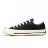 Chuck Taylor 1970s Low 162058c Black Black Egret