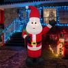 Christmas Inflatable Santa Claus Decorations Outdoor Decoration Lighted Festival Layout Novelty