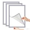 3PCS Wall Mount Self-Adhesive Photo Frame Square Poster Photo Frame Award Frame  Door