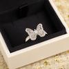 New Vintage Hot Brand Women's Ring Luxury Designer Jewelry For Women Fashion Pure 925 Sterling Silver Lady Butterfly Rings