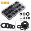 Useful 700PCS Nylon Rubber Gasket Durable And Practical