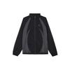 Solid Color Stand Collar Zip-Up Casual Jacket Men Jackets Black FN5849-010