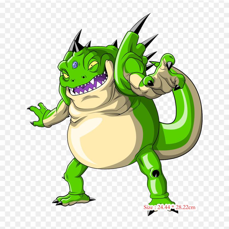 Patches For Clothes Bag Iron On Thermal Stickers Shenron Tattoo Shenron Goku Pattern Washable Heat Transfer