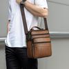 Joyir Men's Genuine Leather Crossbody Bag – Large Capacity, Minimalist Business Style Shoulder Bag