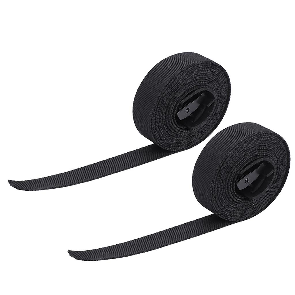 2pcs Set Outdoor Lashing Tie Surfboard Kayak Roof Rack Cam Buckle Lock Tie Down Strap Top Rack