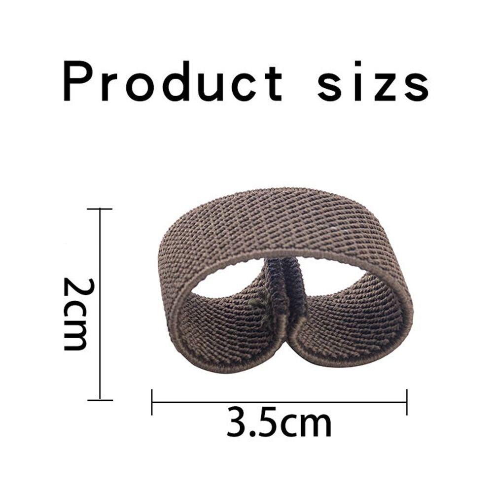 Belt Nylon Belt Clip New Thickened Belt Loop Elastic Buckle Fixed Trouser Belt Belt Elastic Ring