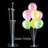 7 In 1 Plastic Balloon Accessories Base Table Aupport Stand Cup Stick Holder New