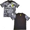 Summer Football Training Top Brazil Special Edition Jesus Black Grey Football Jersey Adult Children Outdoor Quick-drying Top 6XL