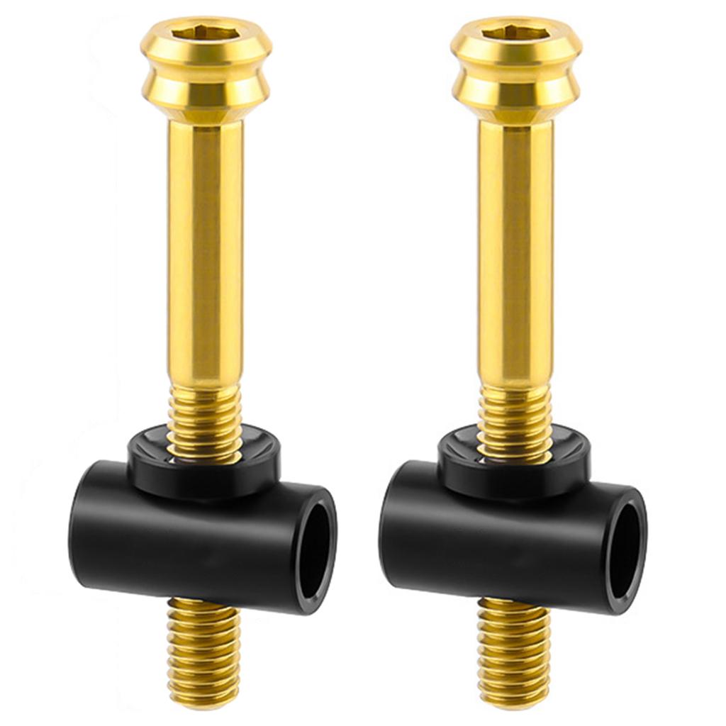 Titanium Alloy Seatpost Screw 5x30/40mm Universals Seatpost Cycling Screws Bicycles Seatpost Clamp Tube Bolt Nut Washer