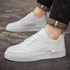 New Spring White Shoes Men's Shoes Low Top Fashion Trendy Shoes Versatile Casual Boy Sports Shoes