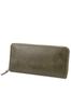 Black Label Long Wallet Genuine Leather Round Zipper Gaudi 0626804 Khaki Men's BL-626804-51